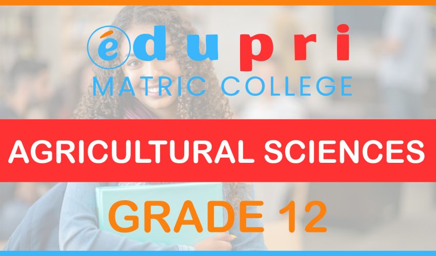 Agricultural Sciences